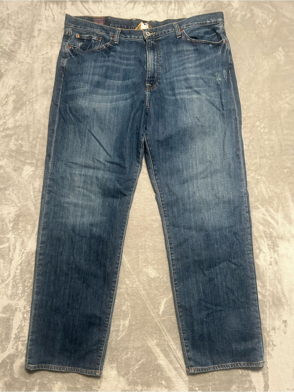 Lucky Brand Vintage Straight Leg Jeans Men’s 40 Reg Medium Wash Denim